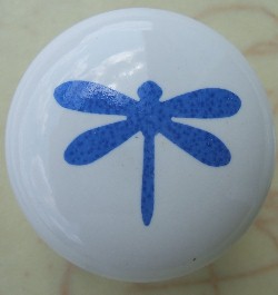 Cabinet knobs with dragonfly Dragonflies
