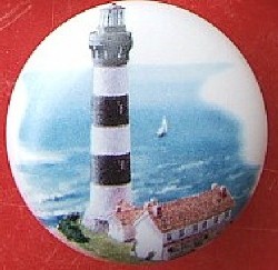 Lighthouse Cabinet Knob Bodie Island