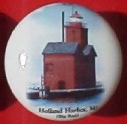 Lighthouse Cabinet Knob Holland Harbor