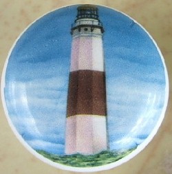Cabinet Knob Lighthouse Montauk PT NY 